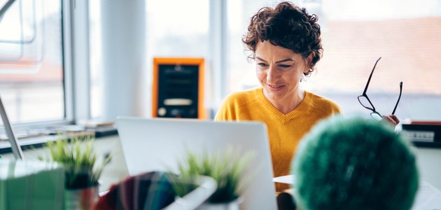 Employee searches the need online for a PCI charter.