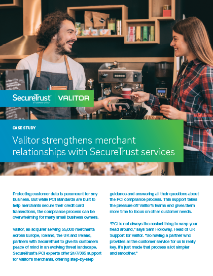 Valitor strengthens merchant relationships with SecureTrust services ...